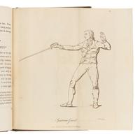 [ROWORTH, Charles]. The Art of Defence on Foot with the Broad Sword and Sabre, Uniting the Scotch and Austrian Methods into One Regular System. To Which are Added Remarks on the Spadroon . London: for T. Egerton, 1798.