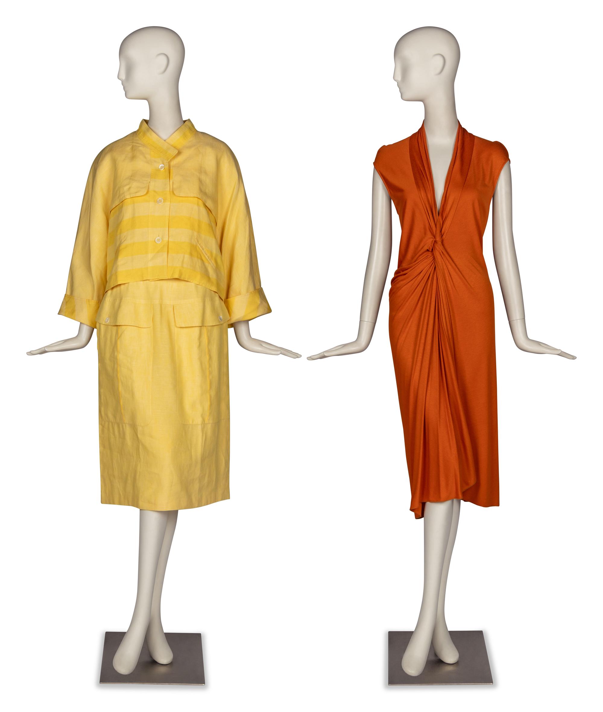 Karl Lagerfeld Ensemble & Yves Saint Laurent Dress