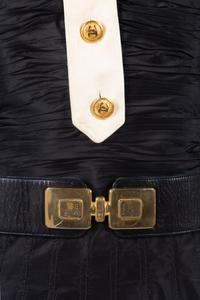 Chanel Dress with Perfume Bottle Belt, 1980-90s