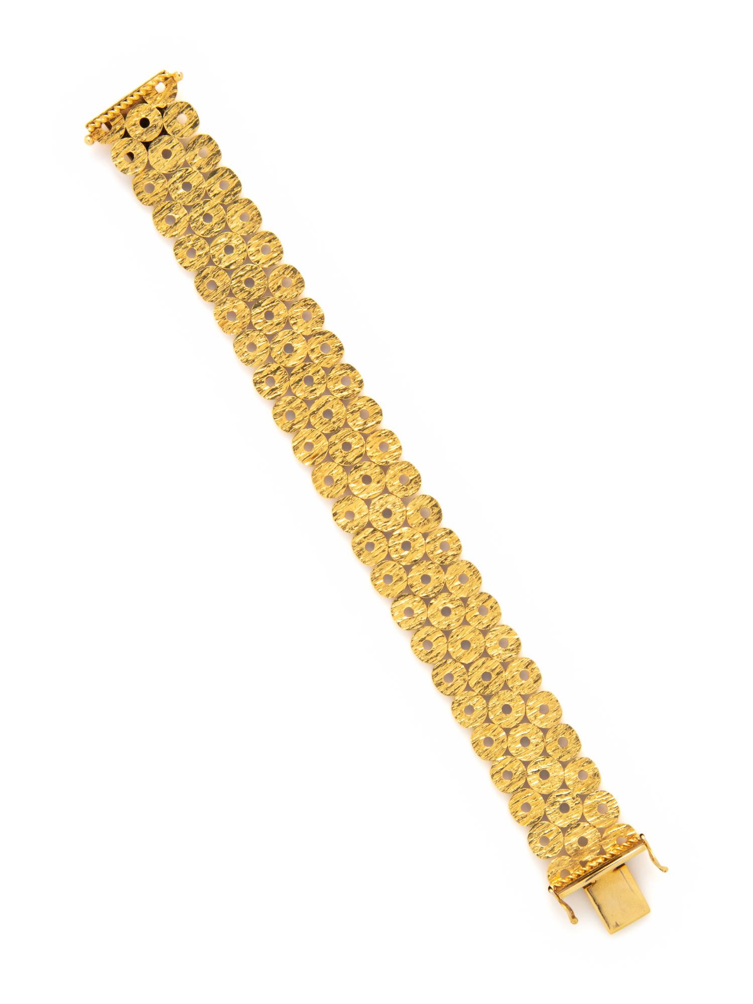 YELLOW GOLD BRACELET
