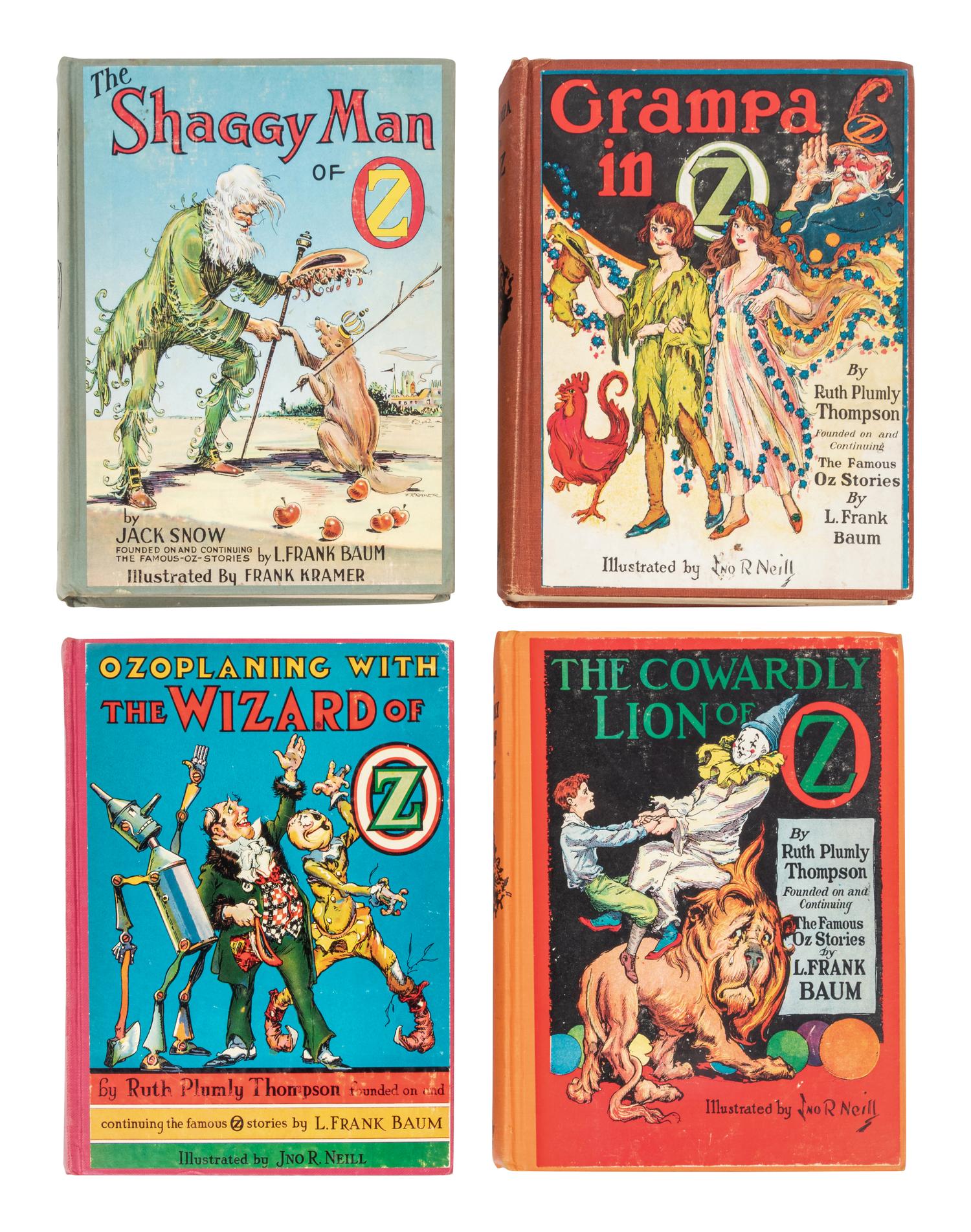 [BAUM, L. Frank (1856-1919) and Ruth Plumly THOMPSON (1871-1976) et al]. A group of 27 works from the Wizard of Oz series, comprising: