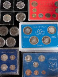 [BRITISH CROWN DEPENDENCIES] A Large Collection of Isle of Man, Jersey and Girbraltar Coins