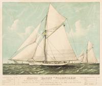 [SHIPPING] -- CURRIER and IVES, publishers Sloop Yacht "Volunteer," 1887. (G.5957) -- Midnight Race on the Mississippi, 1875. (G.4477) -- Vigilant. Defender of the America's Cup, October 1893, n.d. (G.6972)