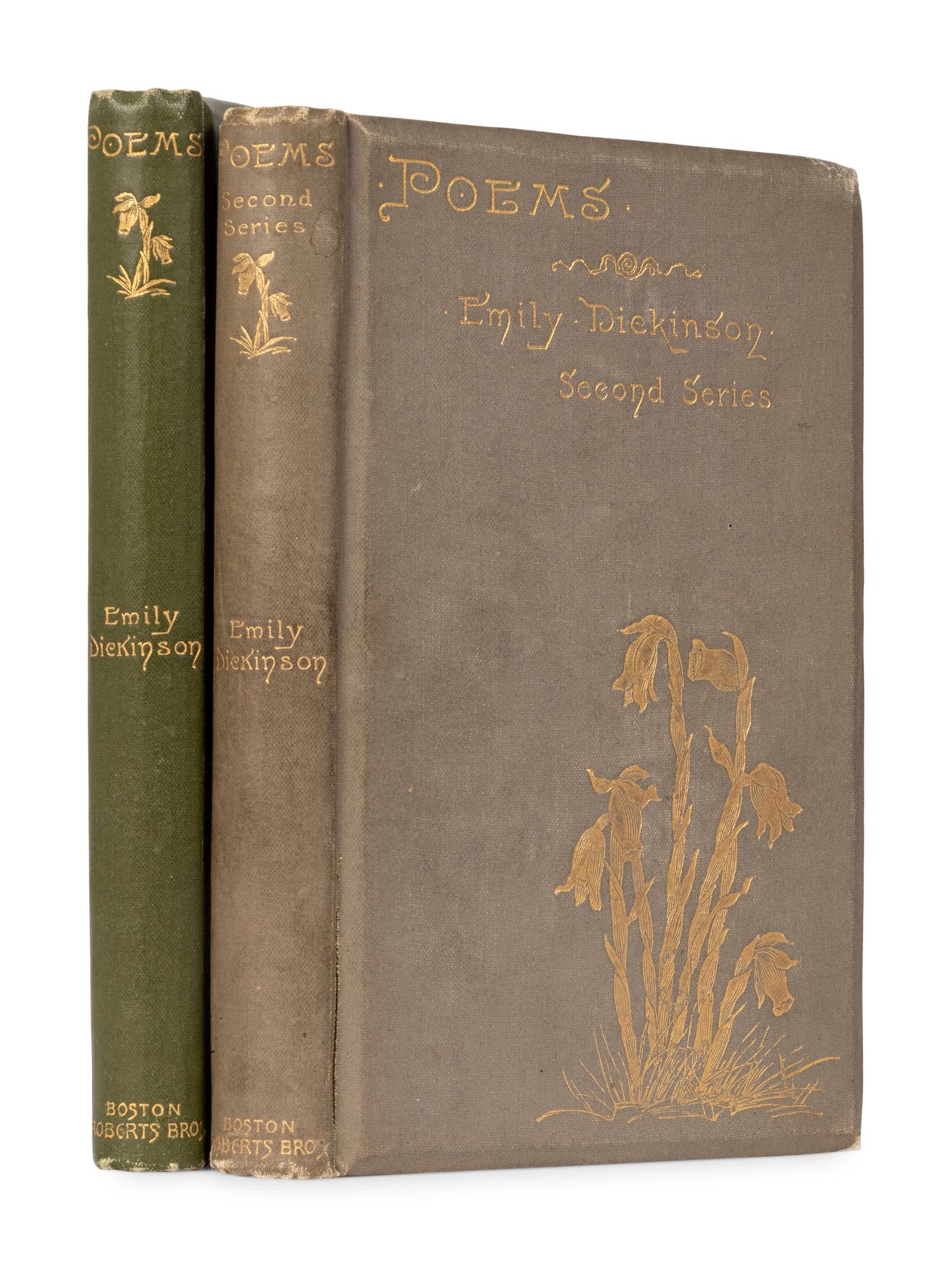 DICKINSON, Emily (1830-1886). Poems by Emily Dickinson Edited by Two of Her Friends Second Series . Boston: Roberts Brothers, 1892.