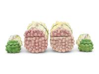 Four Ceramic Covered Vegetable Servers