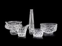 Five Waterford Cut Glass Table Articles