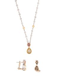 DIAMOND AND COLORED DIAMOND SET