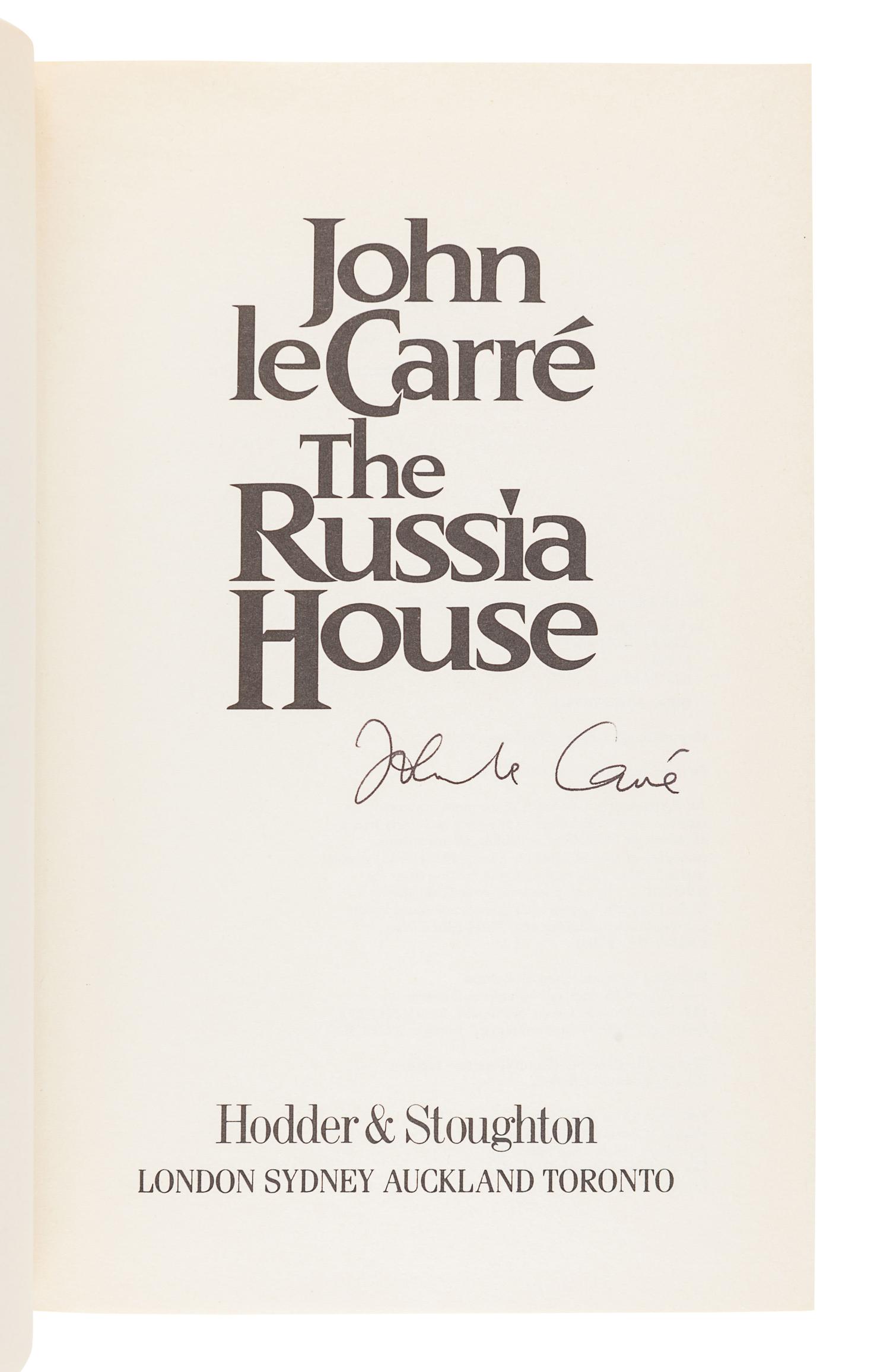 LE CARRÉ, John (1931-2020). A group of 6 works by Le Carré, comprising: