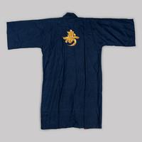 Two Chinese and Japanese Embroidered Silk Robes