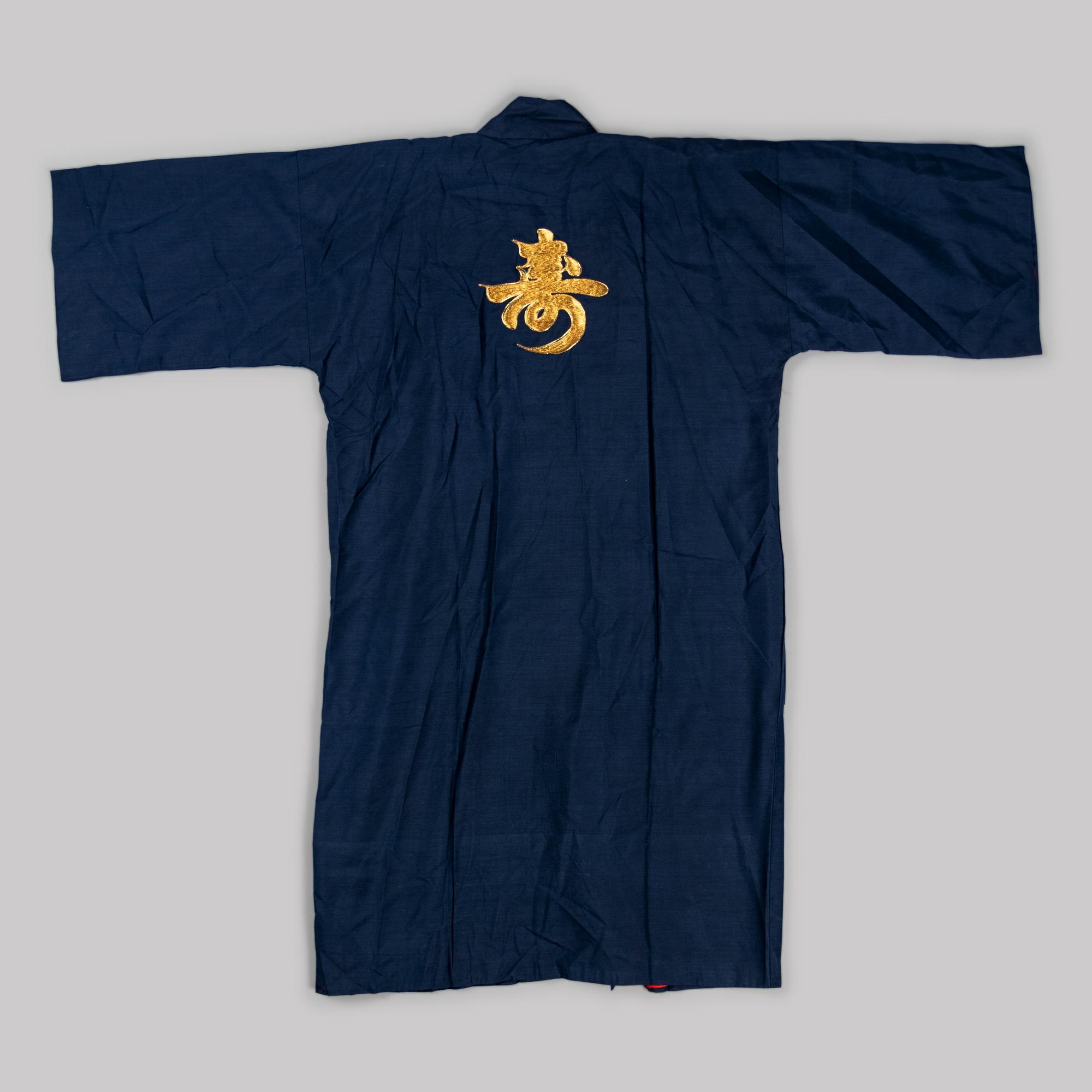 Two Chinese and Japanese Embroidered Silk Robes
