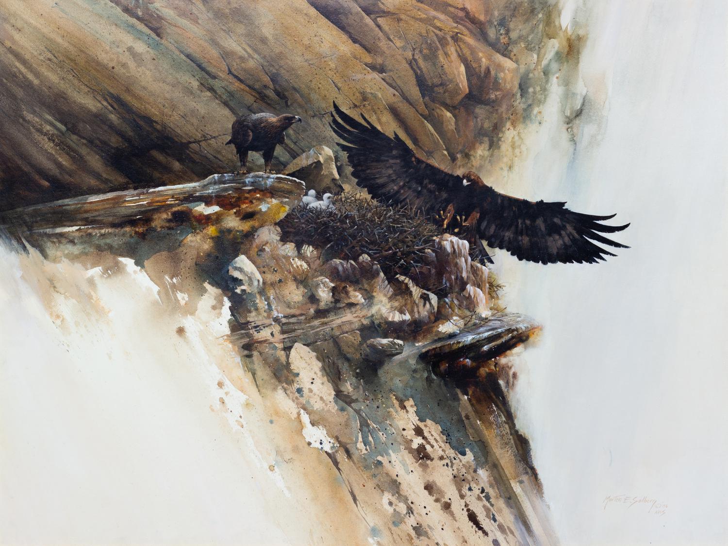 Morton Solberg, (American, b. 1935), Monarch of the Sky, 1986