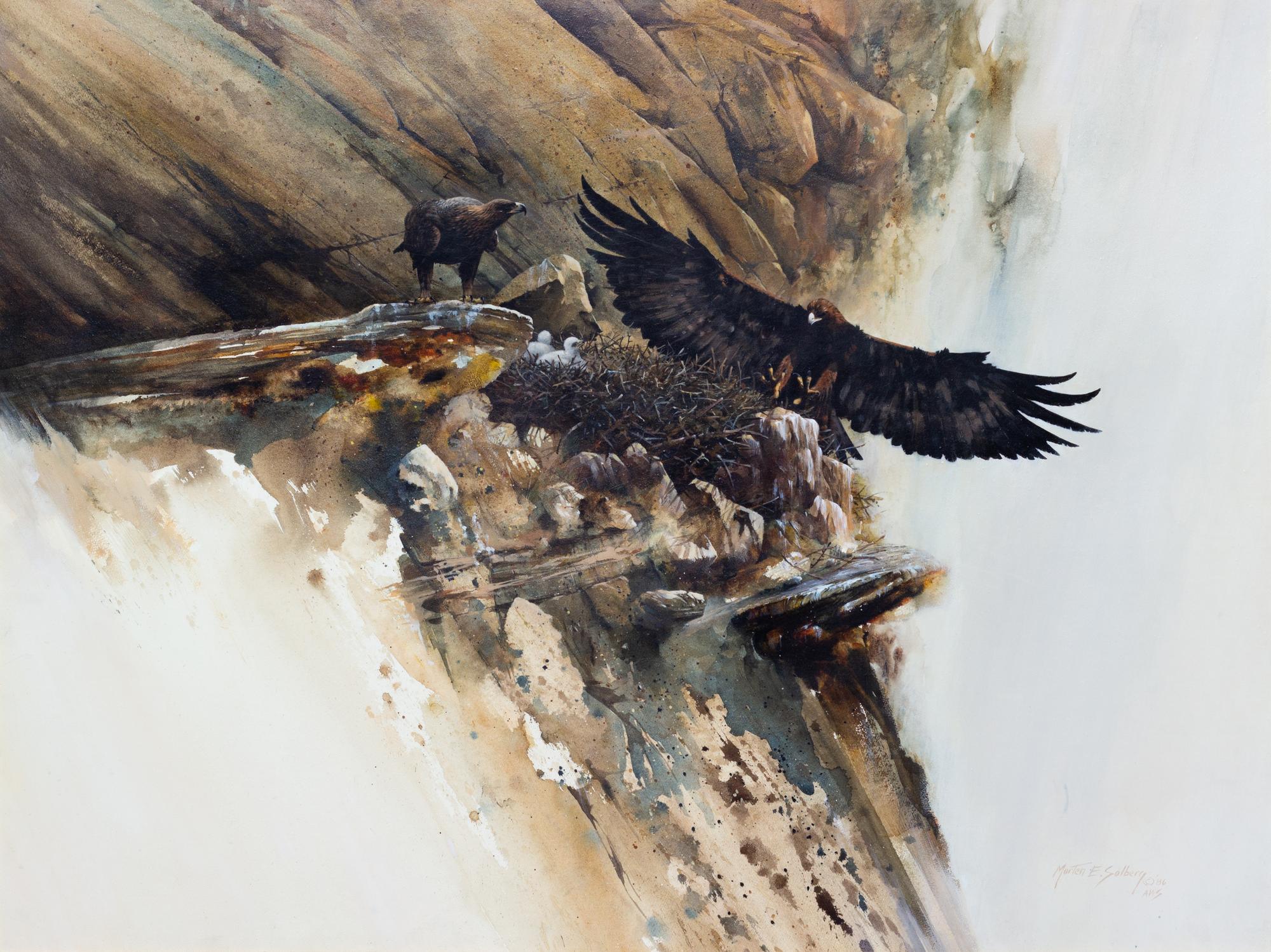 Morton Solberg, (American, b. 1935), Monarch of the Sky, 1986