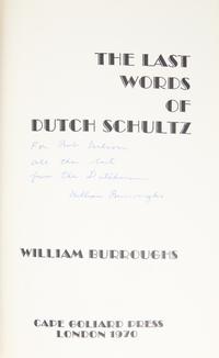 [Literature] Burroughs, William S. The Last Words of Dutch Schultz