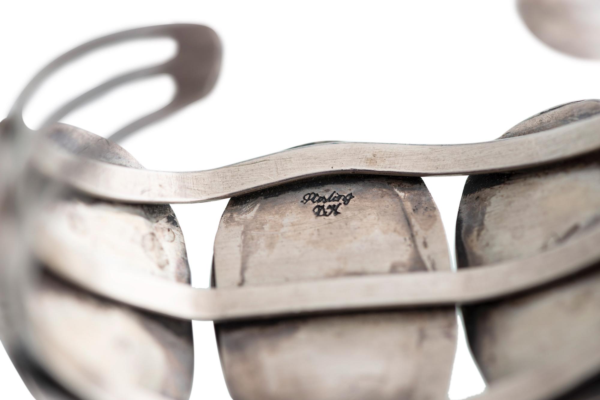 Navajo and Southwestern-style Silver Cuff Bracelets
