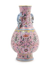 A Famille Rose Porcelain Vase
