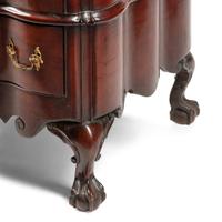 A Dutch Mahogany Serpentine-Front Chest of Drawers