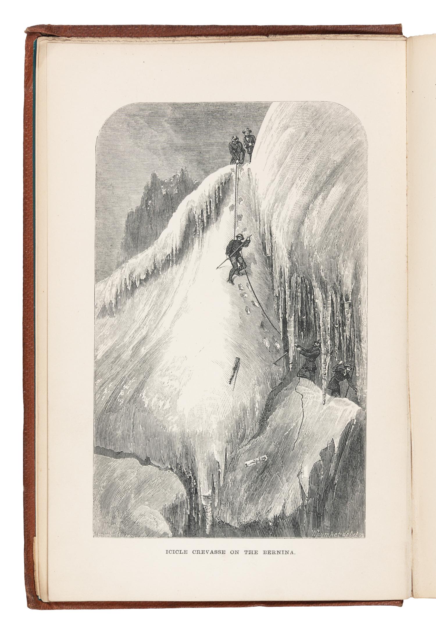 KENNEDY, Edward Shirley (1817-1898). Peaks, Passes, and Glaciers; being Excursions by Members of the Alpine Club. Second Series. In Two