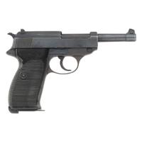 **Excellent Spreewerk P.38 with "Bring Back" Papers, Holsters, and Magazines