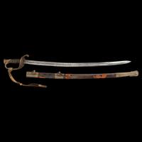 Archive of a Confederate Mobile-Made Etched Blade Staff & Field Officers Sword, Leech & Rigdon Two-Piece Belt Plate and Belt, Colt Navy and Holster likely of Capt. (Lt. Col.) R.H Shotwell
