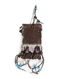 Sioux Beaded Hide Strike-a-Light Bag