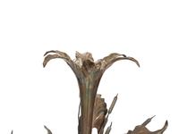 A Victorian Silver Swan-Motif Epergne and Circular Plateau