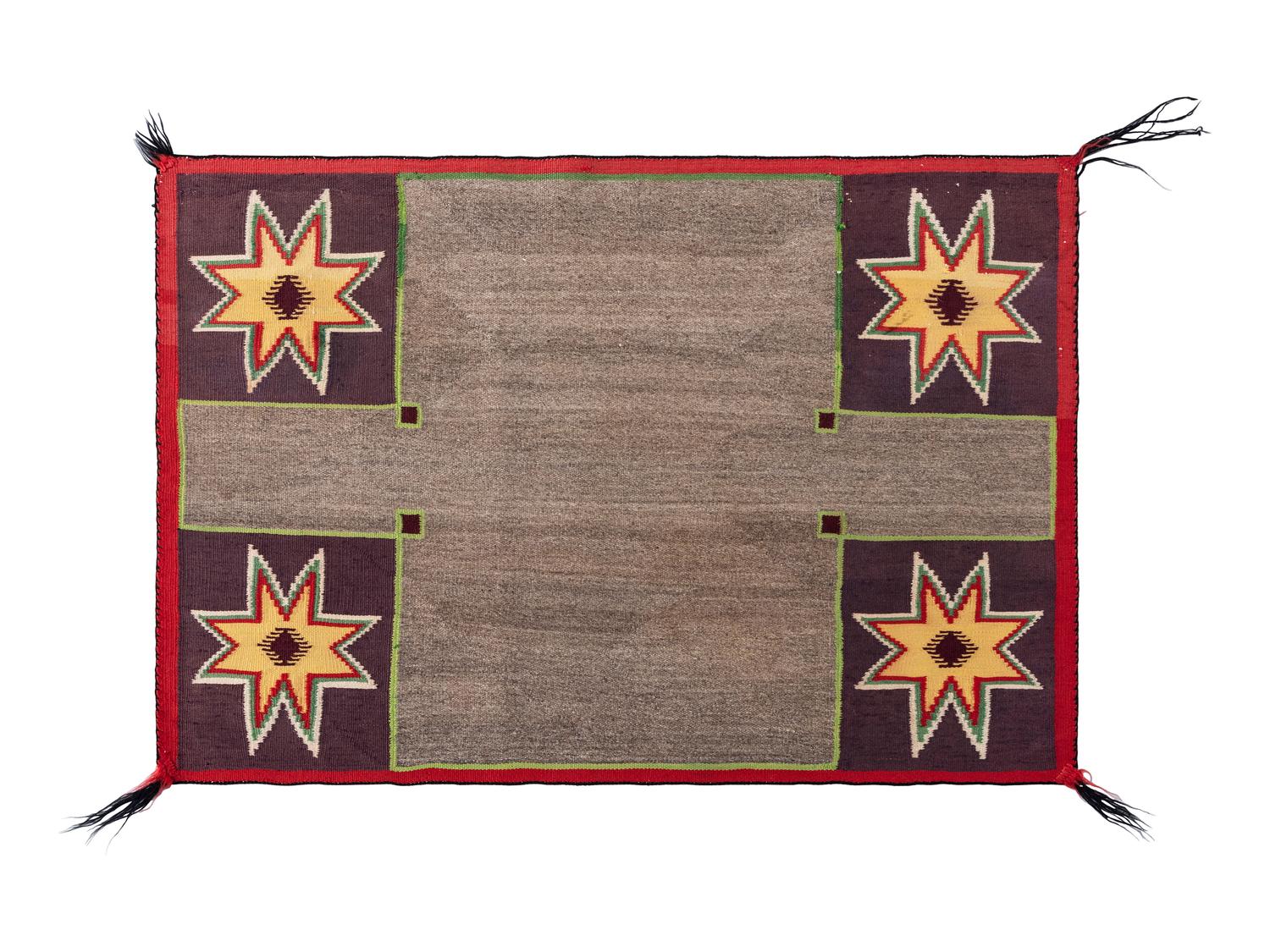 Navajo Germantown Saddle Blanket / Rug
