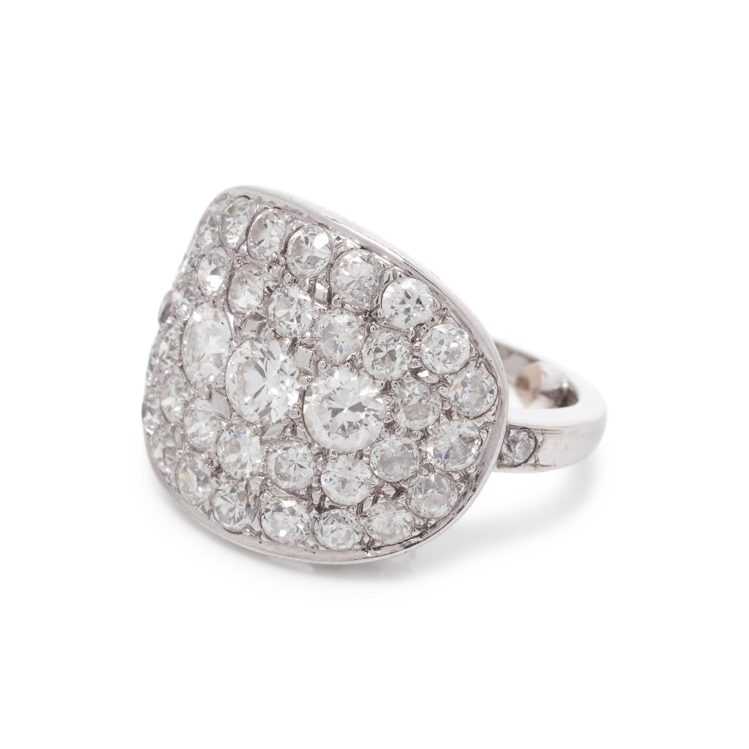 C.D. PEACOCK, DIAMOND RING