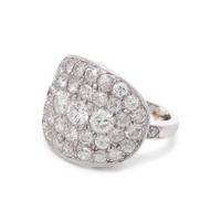 C.D. PEACOCK, DIAMOND RING