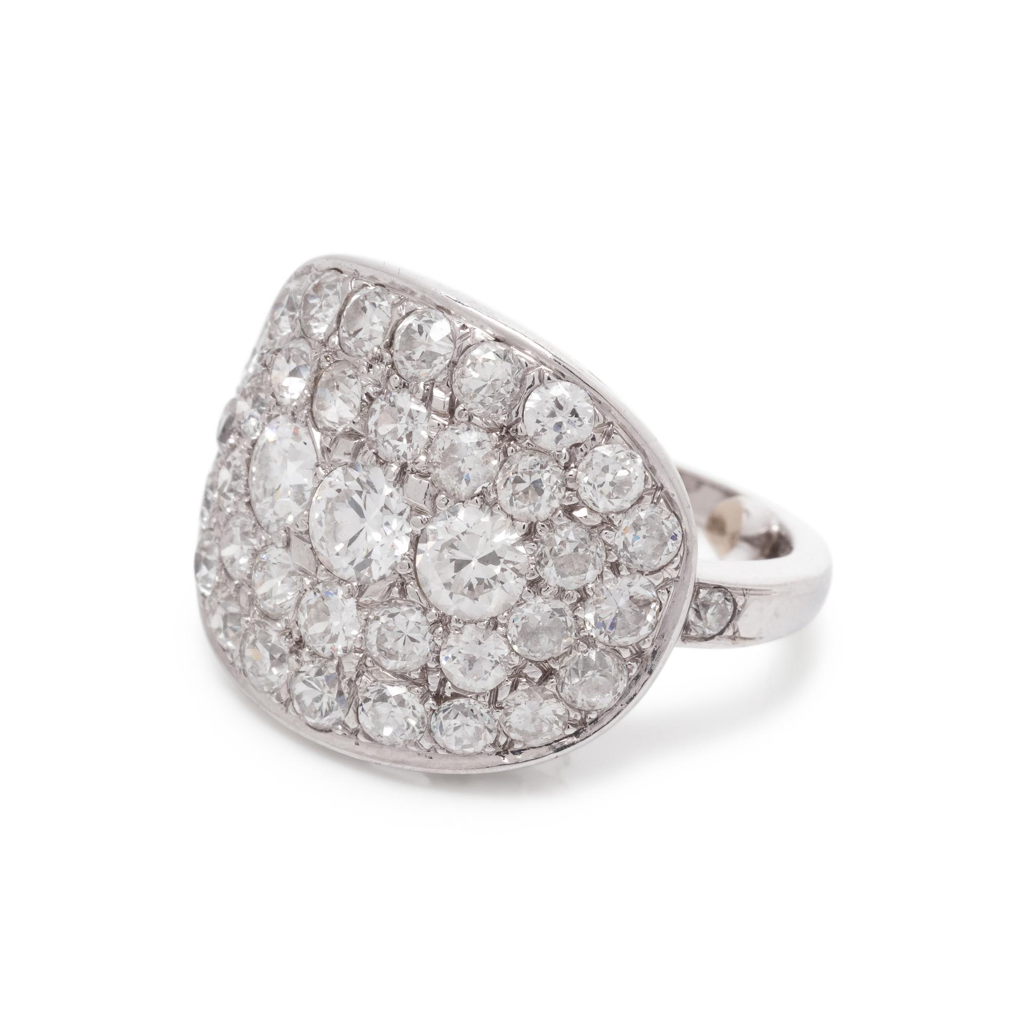 C.D. PEACOCK, DIAMOND RING