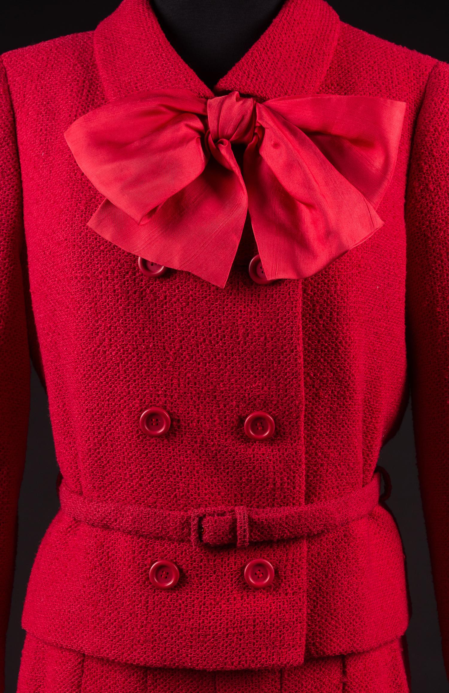 Christian Dior by Marc Bohan Haute Couture Ensemble, Spring-Summer 1965 — Worn by Dame Olivia de Havilland