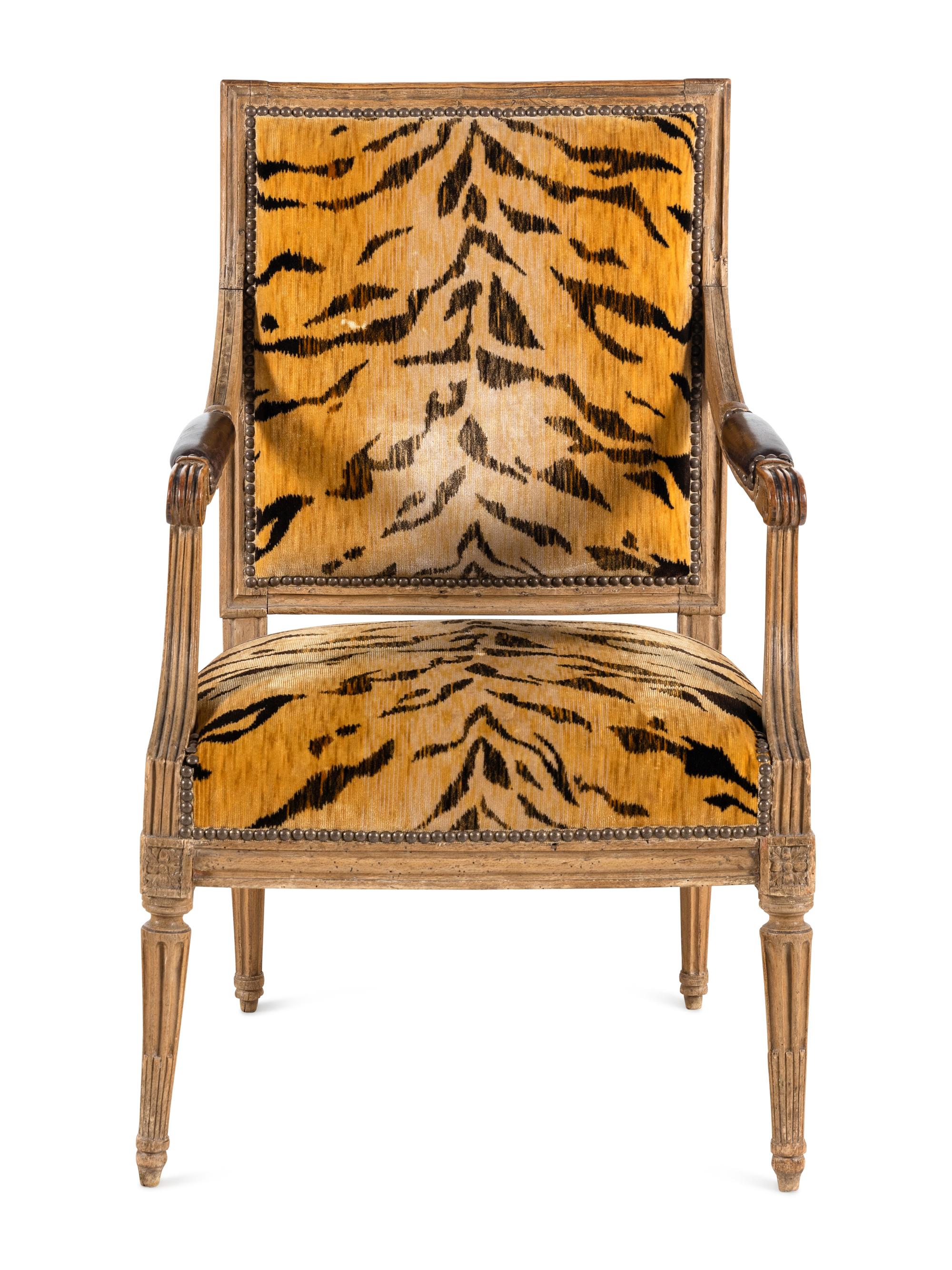 A Louis XVI Beechwood Fauteuil