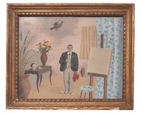 Le Peintre dans son Atelier (Autoportrait), 1929