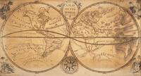 An Embroidered Needlework Map of the World