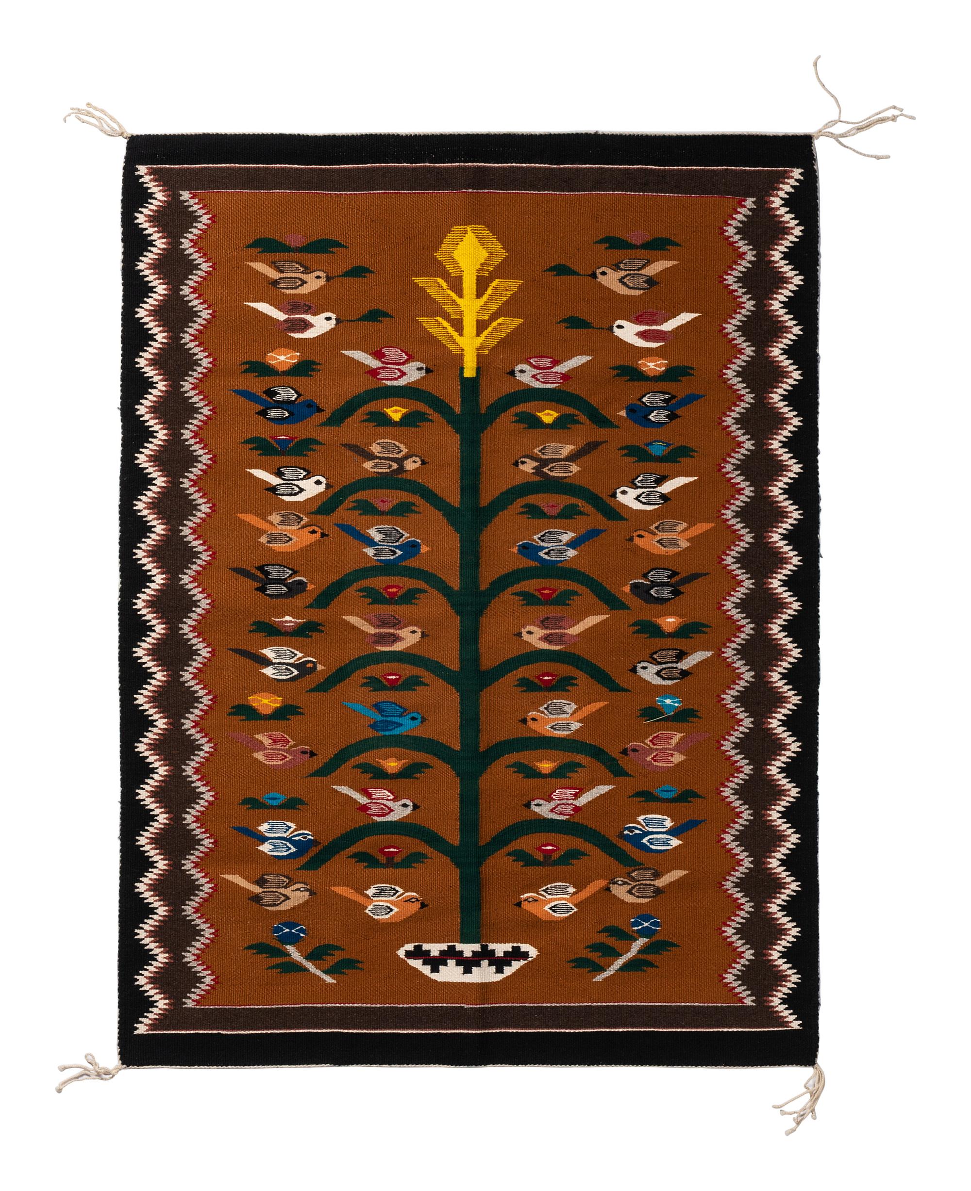 Navajo Tree of Life Weaving / Rug