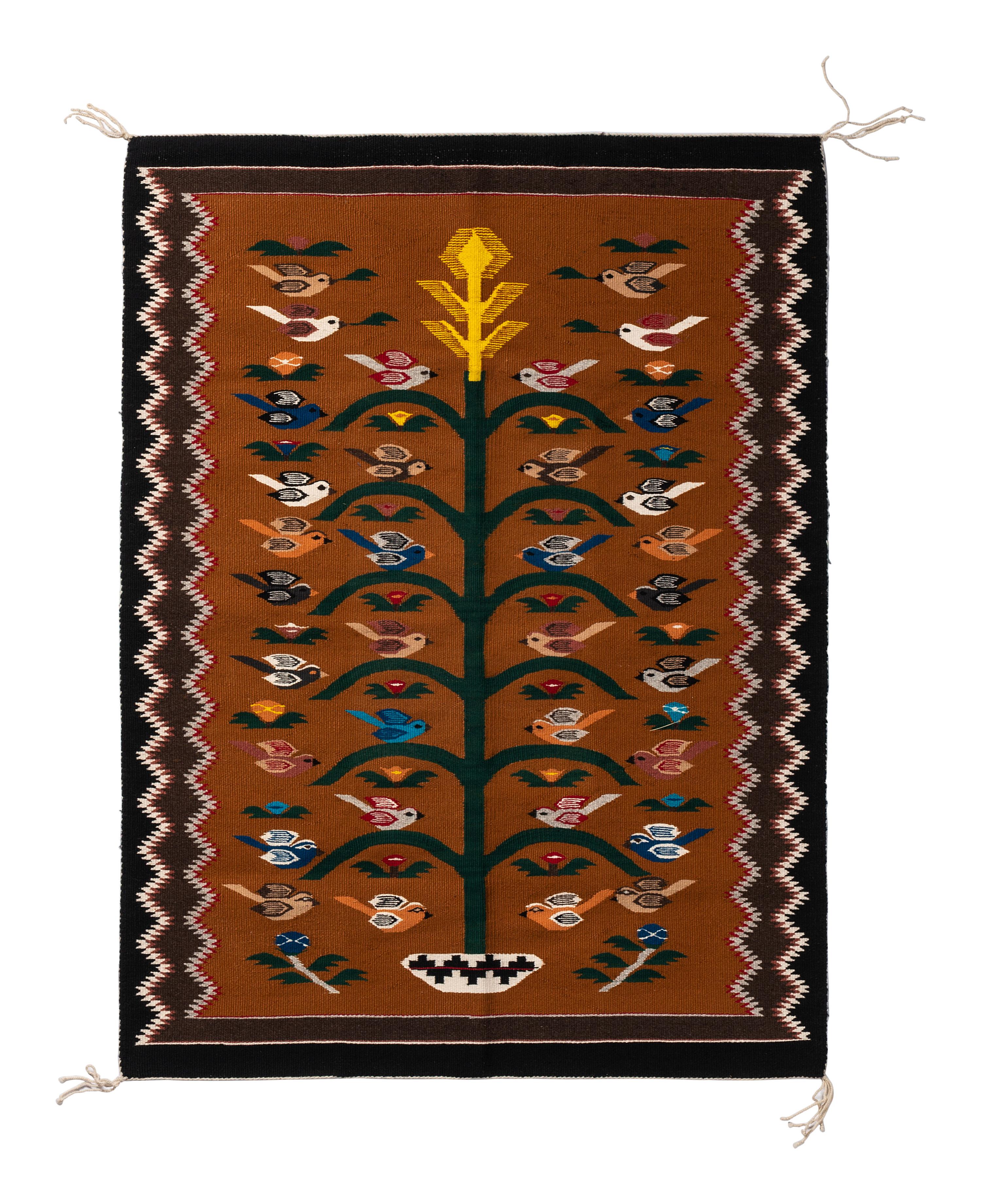 Navajo Tree of Life Weaving / Rug