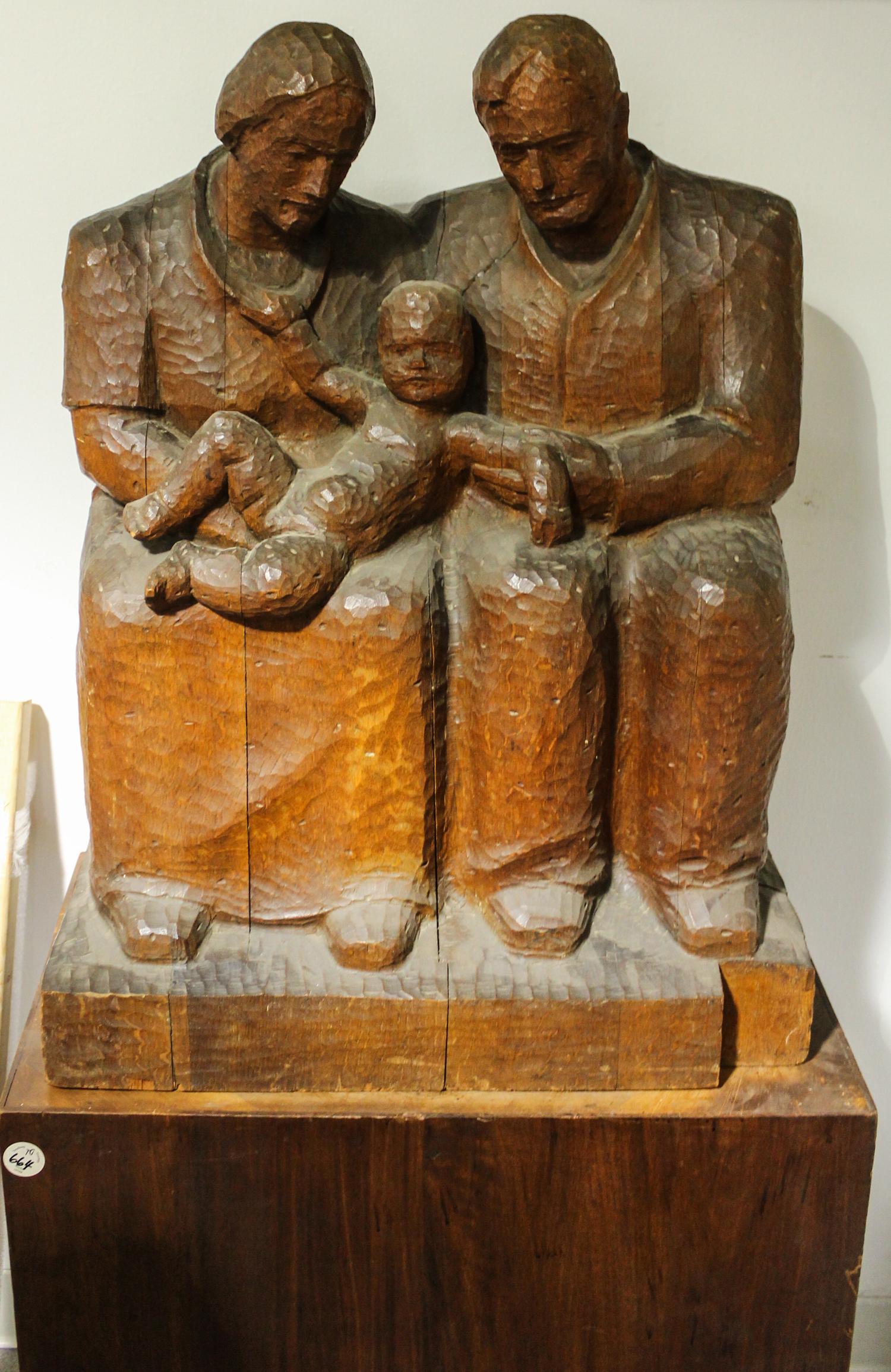 Karl Trumpf, (German, 19th/20th century), Family, 1934