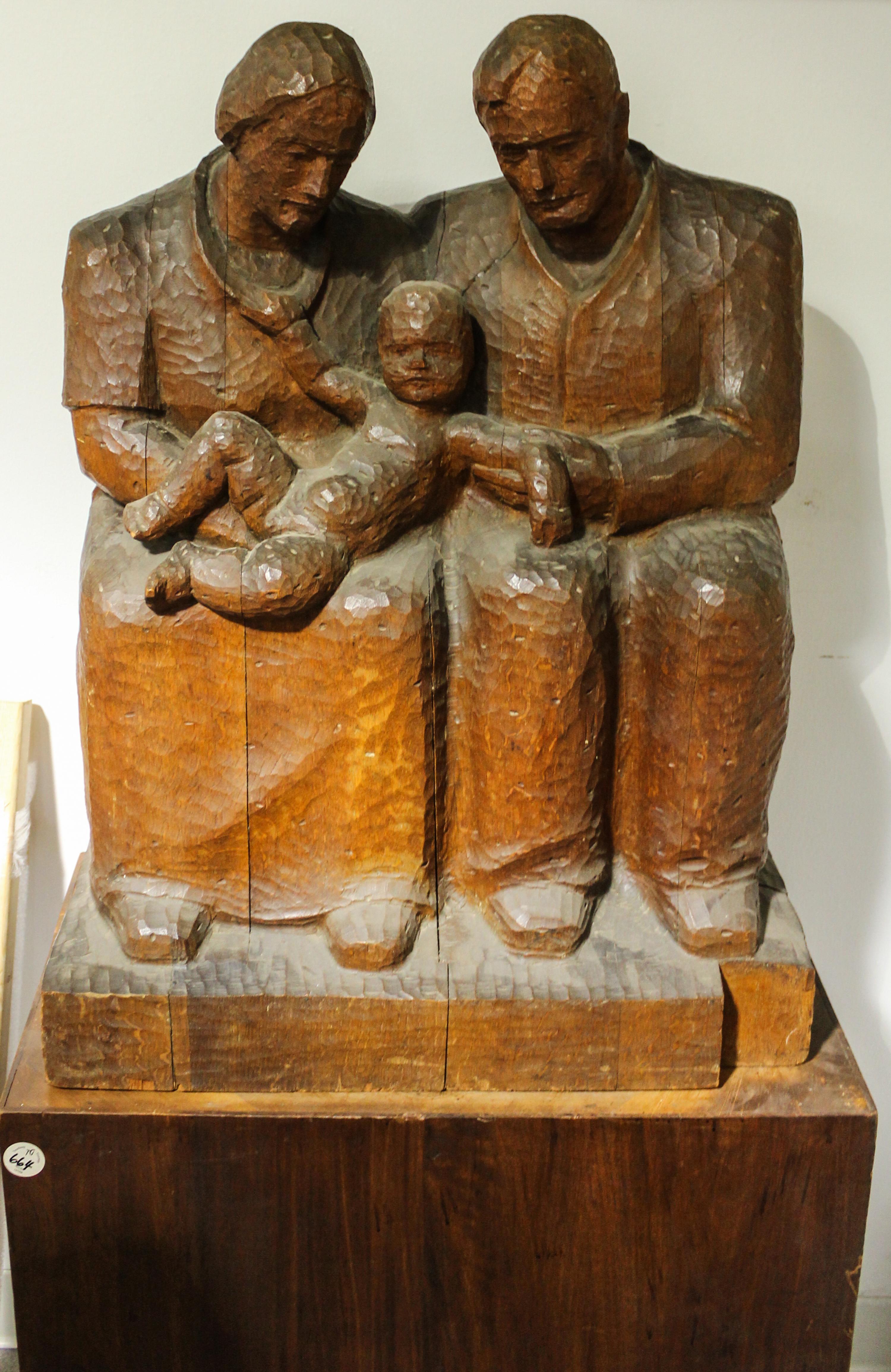Karl Trumpf, (German, 19th/20th century), Family, 1934
