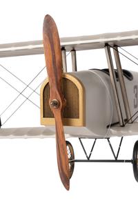 Five Painted Metal Airplane Models