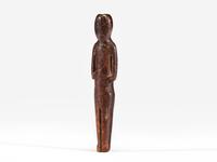 Aleutian Figural Needle Container
