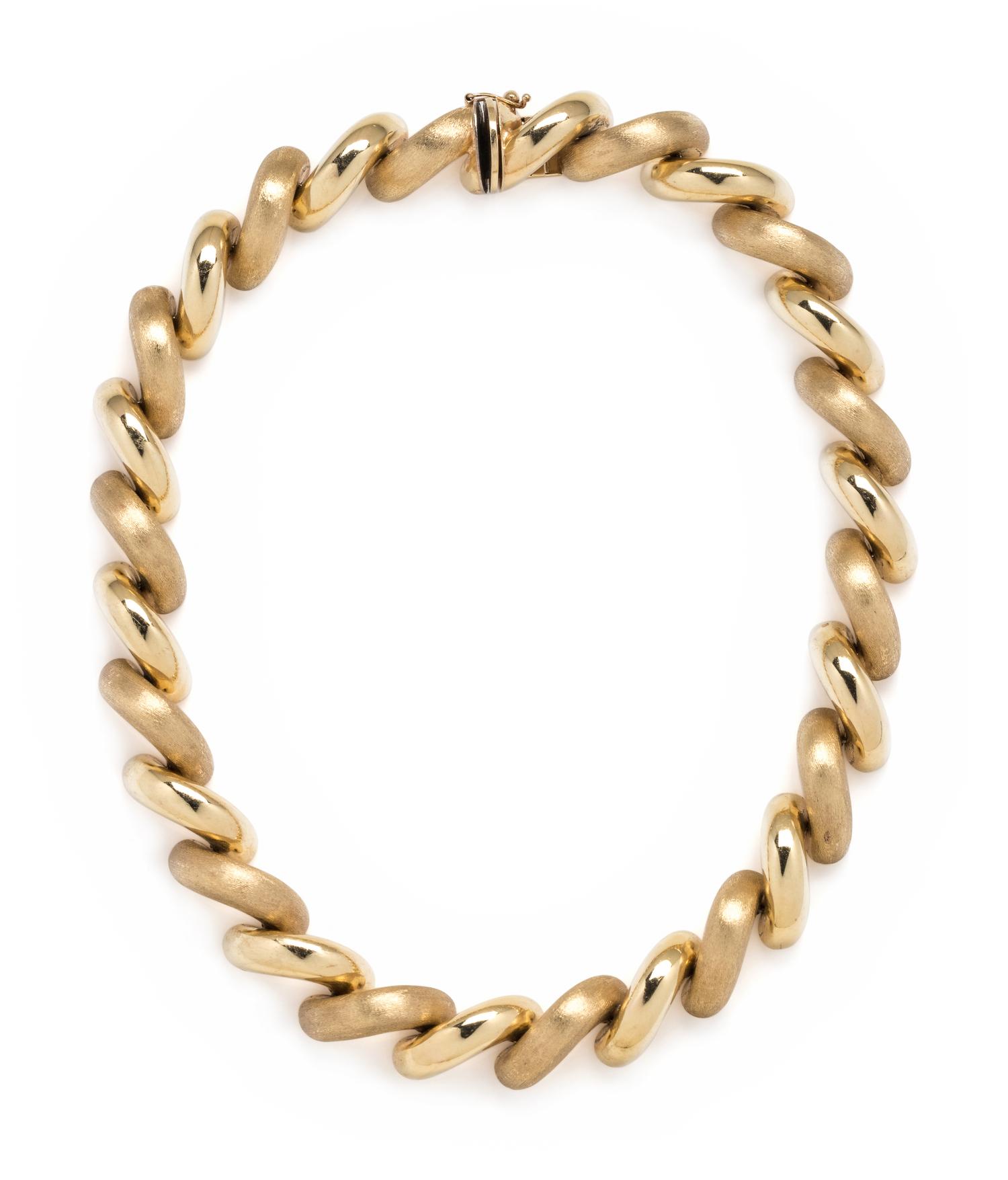 YELLOW GOLD NECKLACE