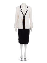 Two Louis Feraud Skirt Ensembles, 1980-90s