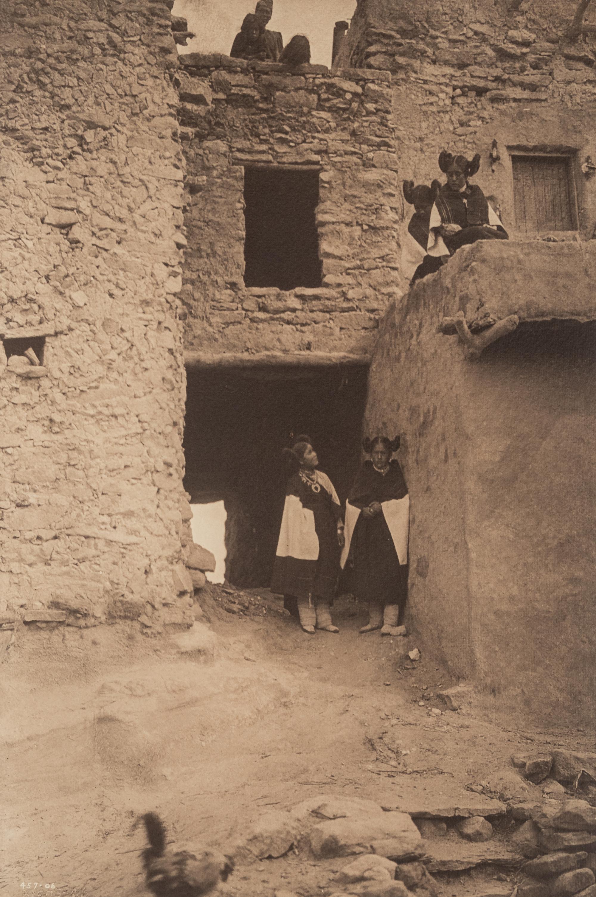 Edward S. Curtis (1868-1952) Hopi Doorway, 1906