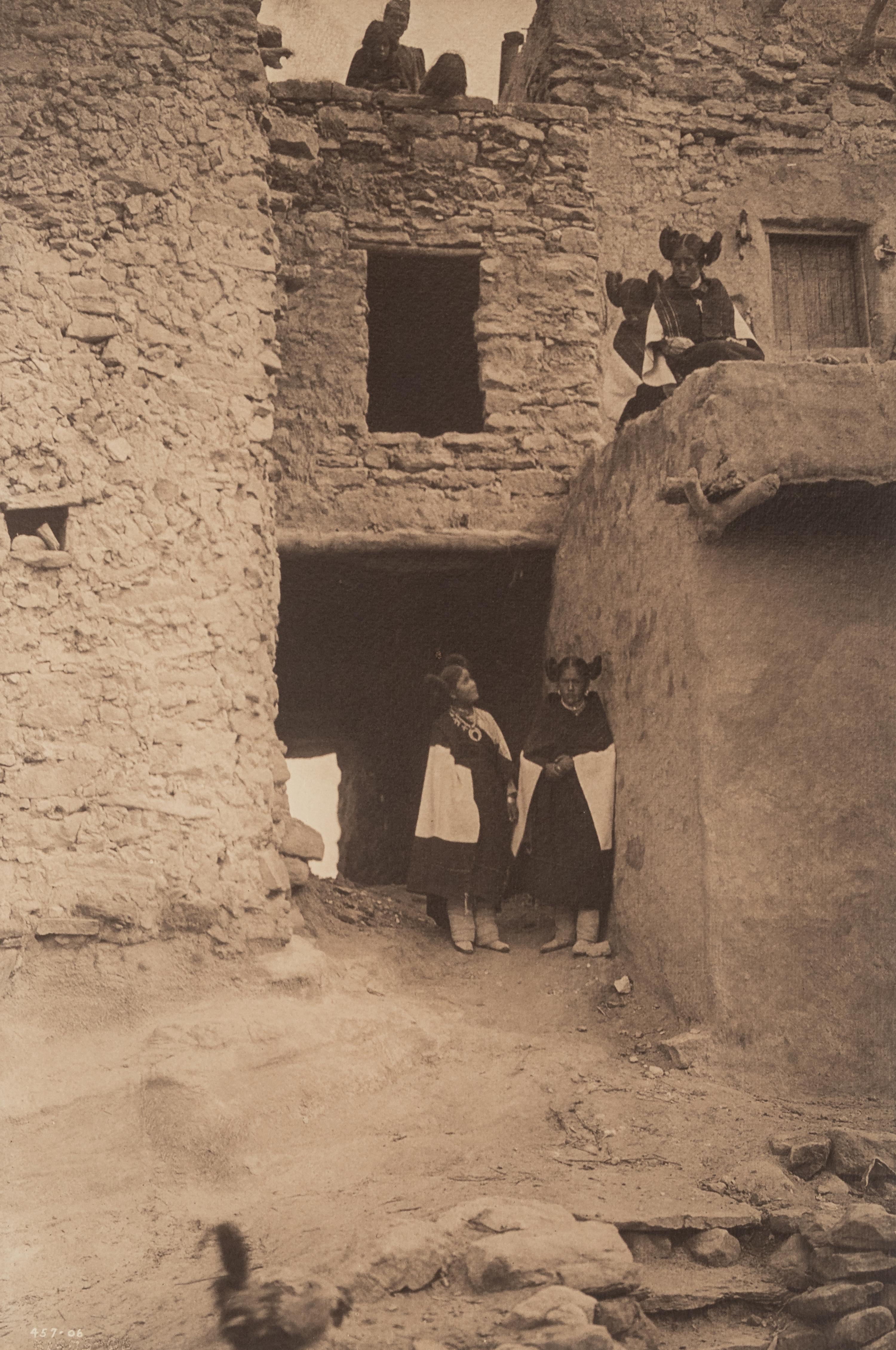 Edward S. Curtis (1868-1952) Hopi Doorway, 1906