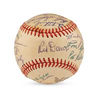 A 1956 Dallas Eagles Team Signed Autograph Baseball