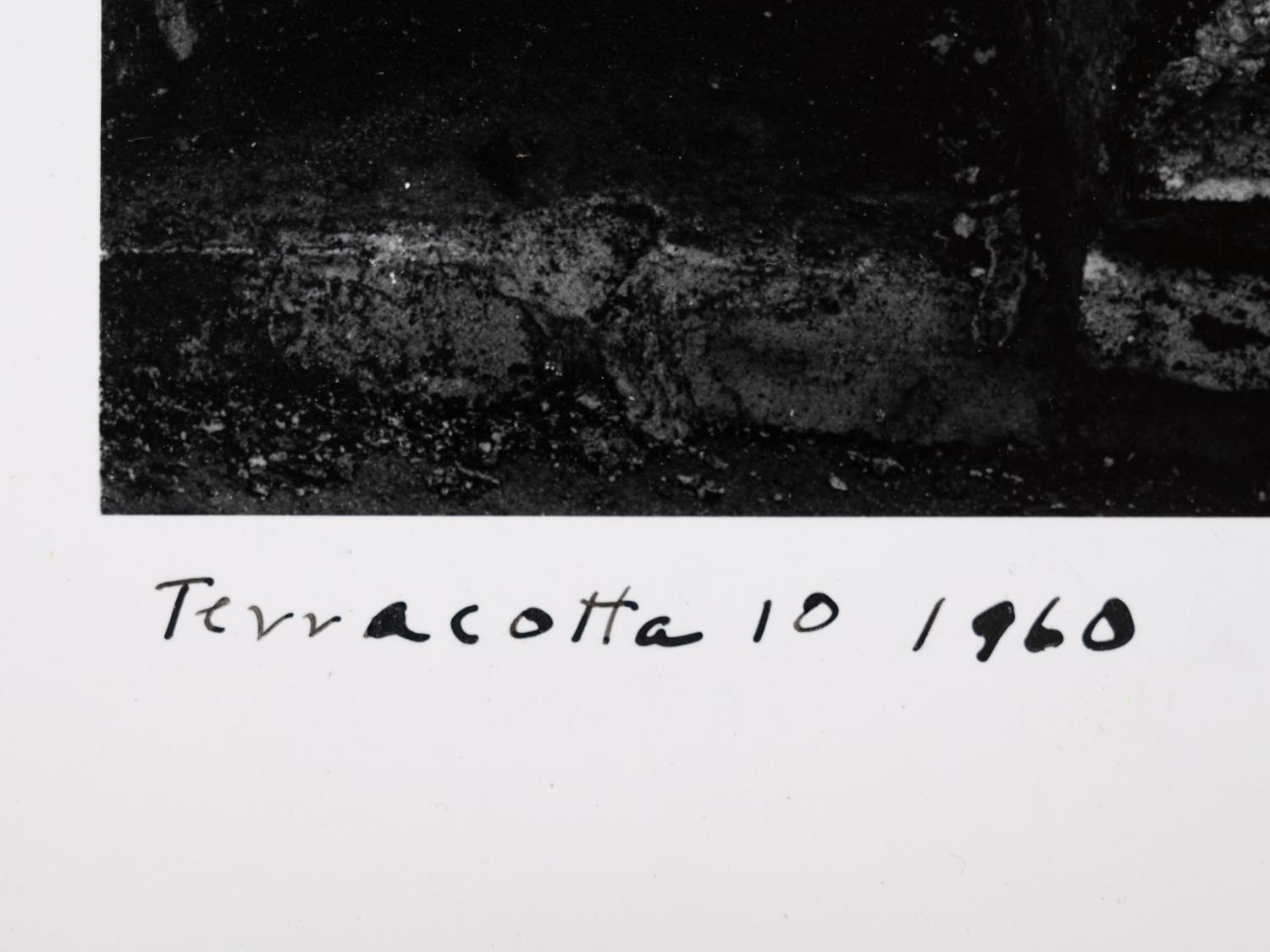A Pair of Photographs ( Mexico , 1955 and Terracotta 10 , 1960)