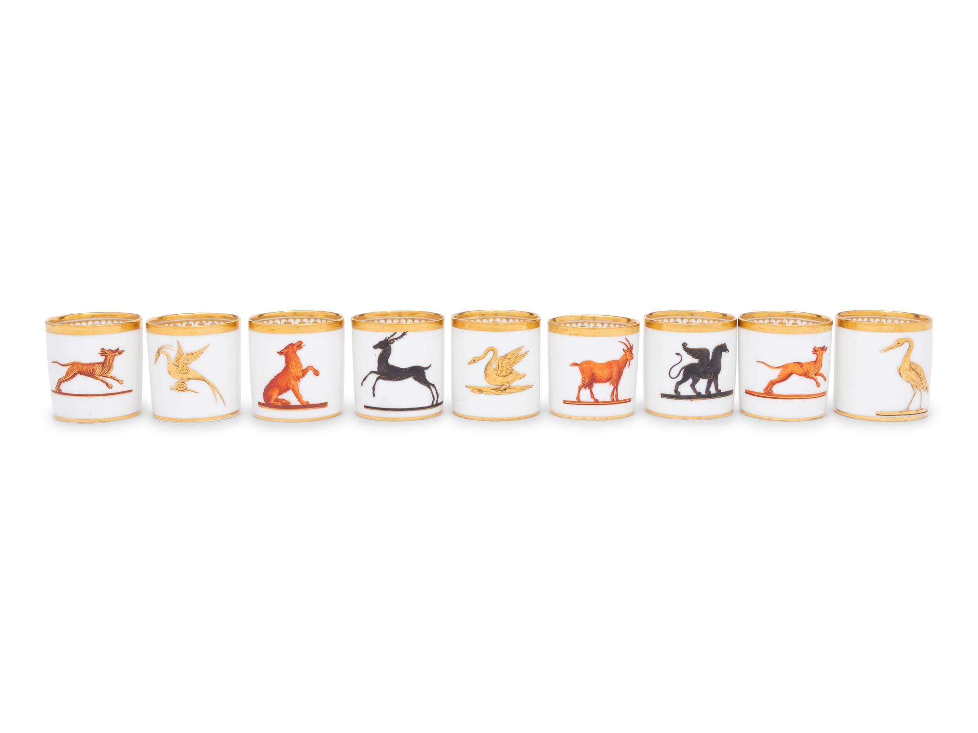 A Paris (Nast) Porcelain Coffee Service