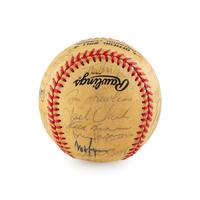 A 1985 St. Louis Cardinals Team Signed Autograph Baseball (Beckett Authentication Services)