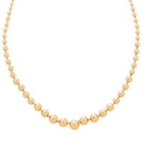 CARTIER, YELLOW GOLD 'DRAPERIE' NECKLACE