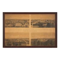 [Prints] Whitefield, Edwin. Panoramic Views of Philadelphia from the State House