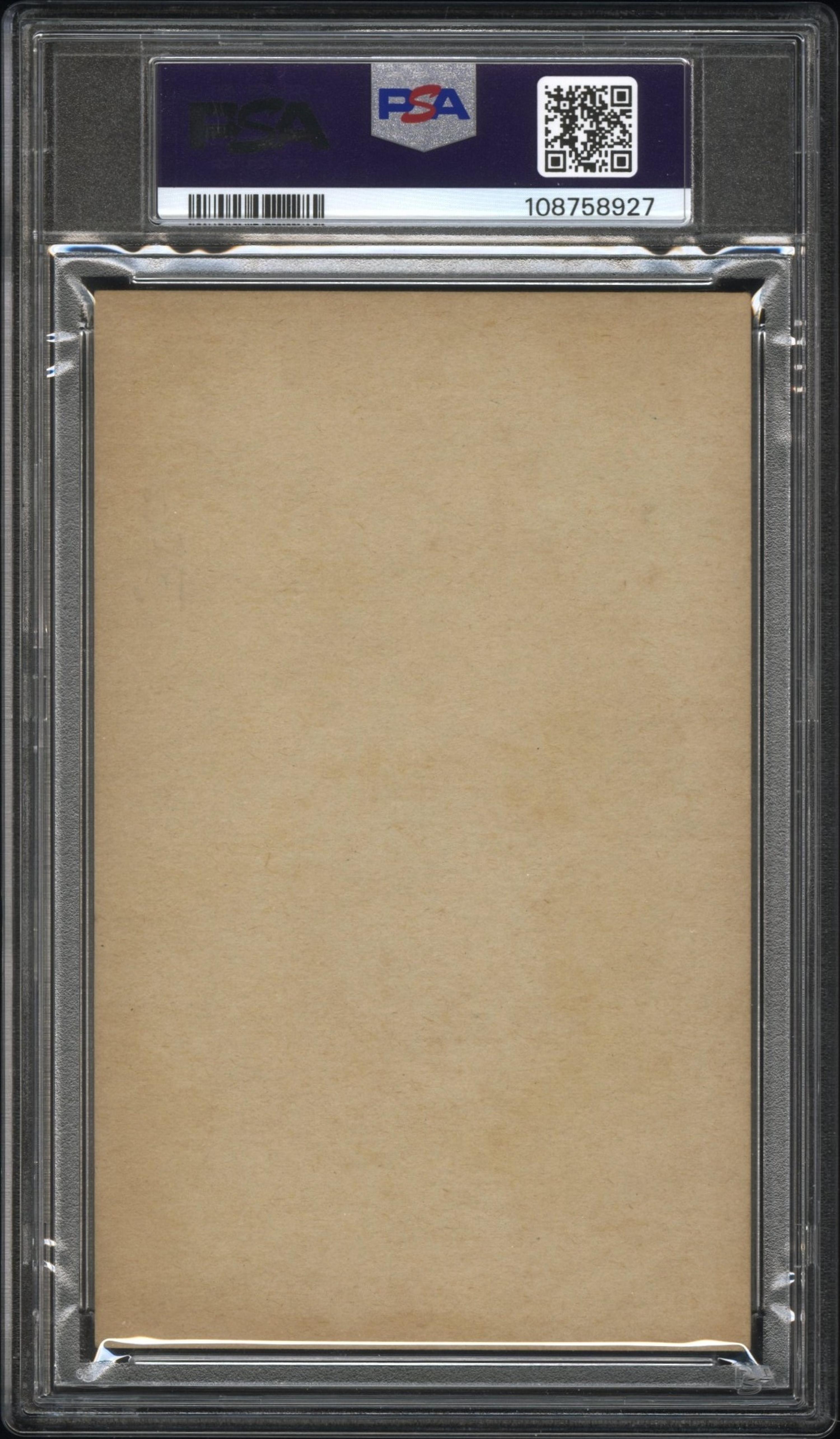 A 1939-46 Salutation Exhibits Joe DiMaggio Baseball Card (PSA 4MK VG-EX)